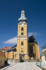 Obraz premium Slovaki, Roznava, cathedral church