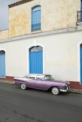 Papier Peint photo Voitures anciennes cubaines Cuba