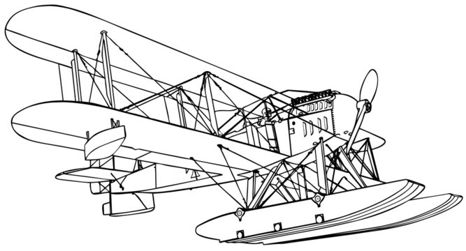 old seaplane