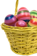 Easter Eggs In A Basket -3