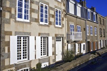 france,normandie,Granville : architecture de la ville