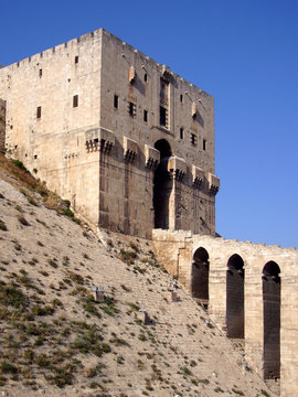 Zitadelle in Aleppo - Syrien
