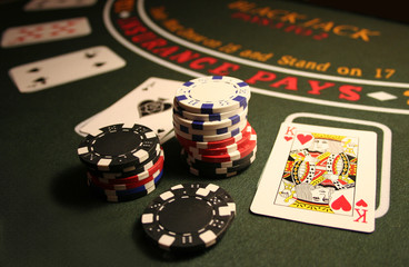 Fototapeta premium Casino BlackJack
