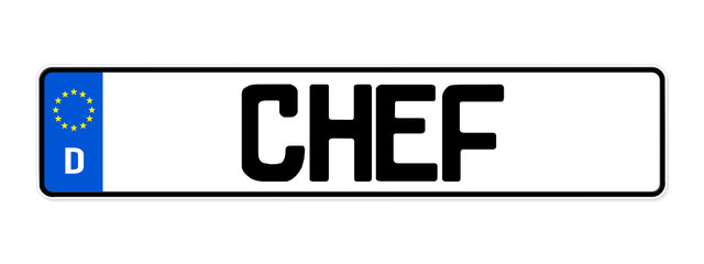 kennzeichen chef