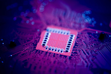 Electronic background texture