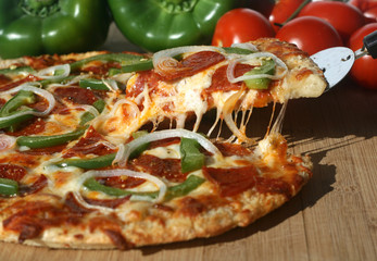 Pizza - Pepperoni & Peppers