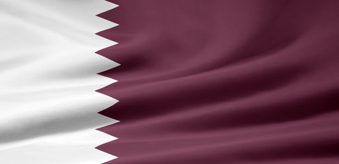 Katarische Flagge