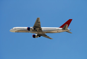 Modern passenger jet