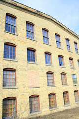 Fototapeta na wymiar Abandoned 19th Century Paper Mill