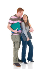 Teen students  high school love