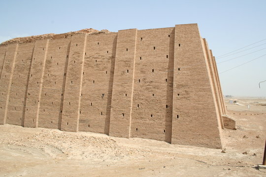 ziggurat wall