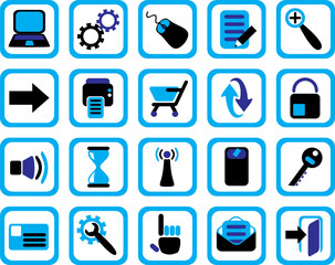 Internet and web icons