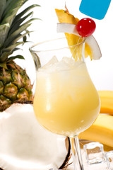 Most popular cocktails series - Pina Colada