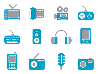 Media icons part 1 | Mediterranean series