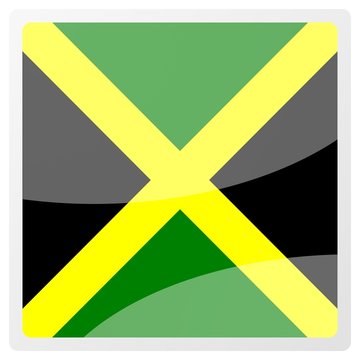 jamaican square aqua button