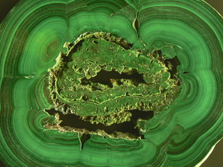 Mineral-Malachit