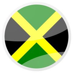 jamaican round aqua button