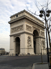 Fototapeta na wymiar Arc du Triomphe