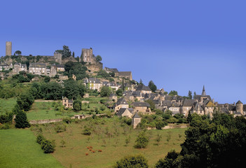 Fototapeta premium hilltop village