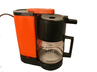 Orangene DDR Kaffeemaschine K 109