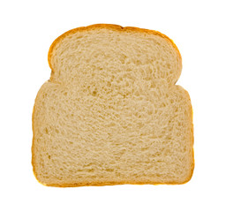Slice of Fresh White Bread