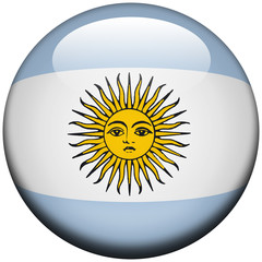 Drapeau Argentine 3D