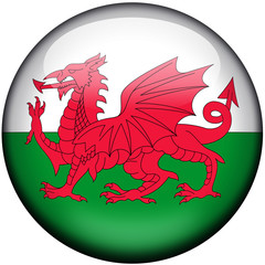 Drapeau Pays de Galles 3D