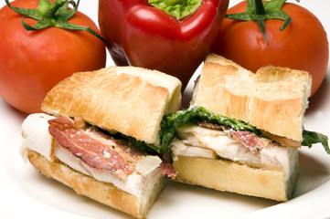 gourmet chicken sandwich