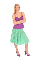 Naklejka premium Beautiful young woman 