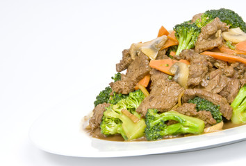 Stir Fried Beef and Vegetables