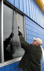Commercial Window Washer #2