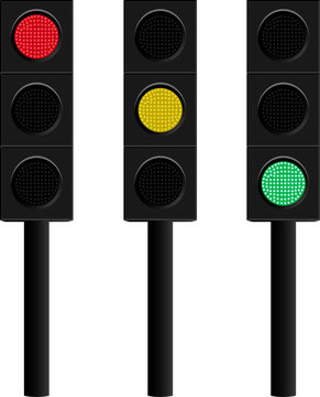 Traffic Lights Illustration