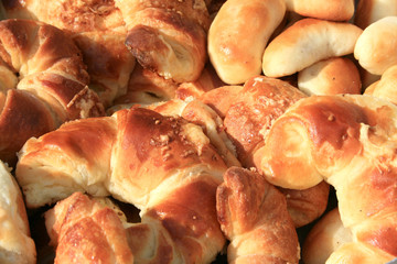 croissants and patties