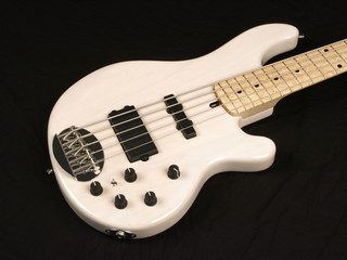 White Bass Guitar body 2