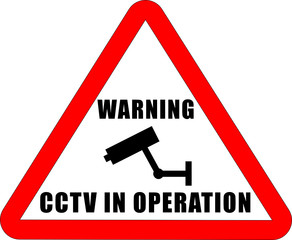 CCTV Warning Sign