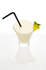 Pina Colada Cocktail (from top)
