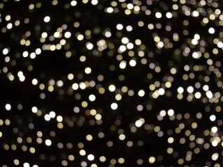 Glitter of color christmas lighting background