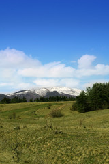 Fototapeta na wymiar landscape from Bulgaria,mountain Rila