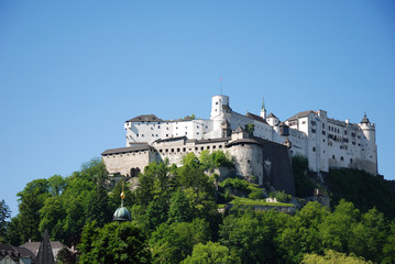 Fototapeta na wymiar Hohensalzburg Fortress