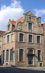 Fototapeta na wymiar Old Firm Bruges Belgia