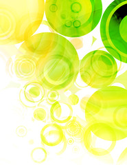 Abstract Circles Design