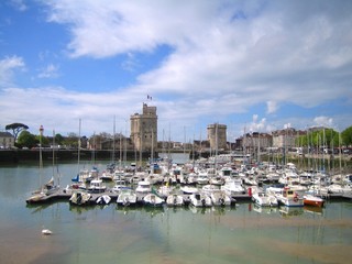 Fototapeta na wymiar Port w La Rochelle
