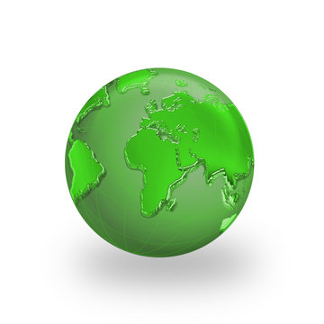 green globe