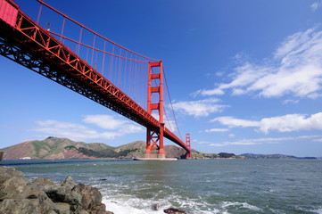 Golden Gate Bridge from Fort Point