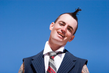 Alternative fashion man