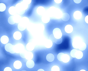 blue fiber optics