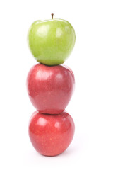 Green Apple red apple