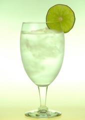 Glass with Lime