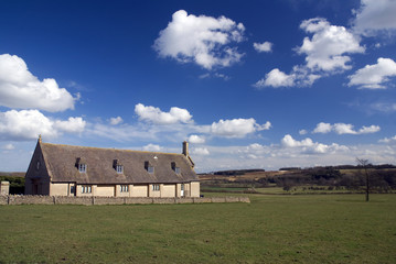 Obraz premium Farm in the Cotswold. England