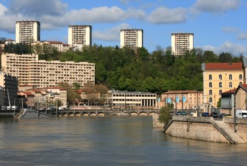 Fototapeta premium vue de lyon
